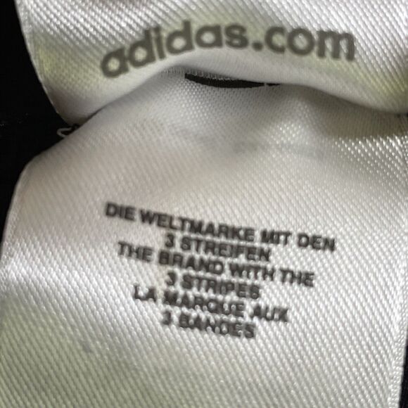 Adidas Climacool Womens Sz M Wide Full Leg Athletic Pants Stretch Black w Pink - Picture 6 of 7